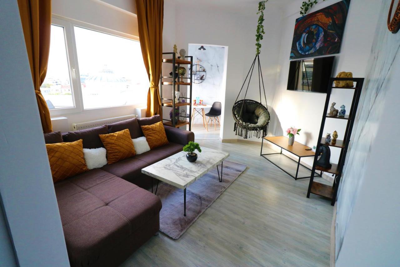 Athenee Palace Apartment - Panoramic View Terrace & Balcony - Free Minibar Bucureşti Ngoại thất bức ảnh