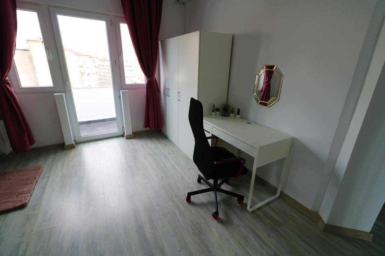 Athenee Palace Apartment - Panoramic View Terrace & Balcony - Free Minibar Bucureşti Ngoại thất bức ảnh