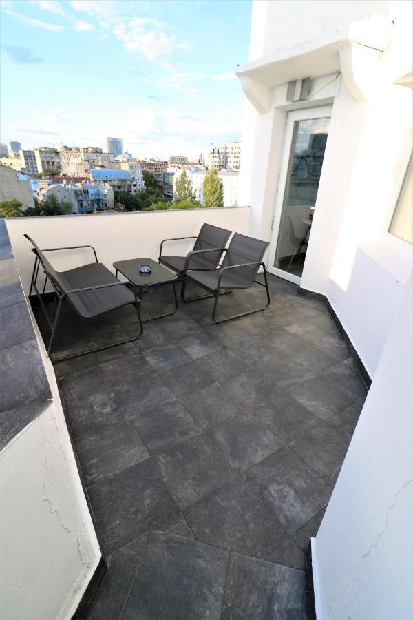 Athenee Palace Apartment - Panoramic View Terrace & Balcony - Free Minibar Bucureşti Ngoại thất bức ảnh